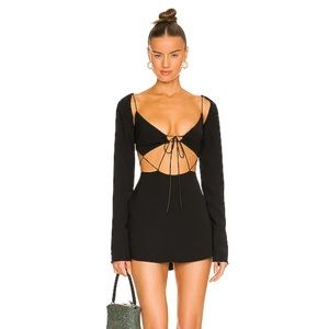 GUIZIO flore tie dress